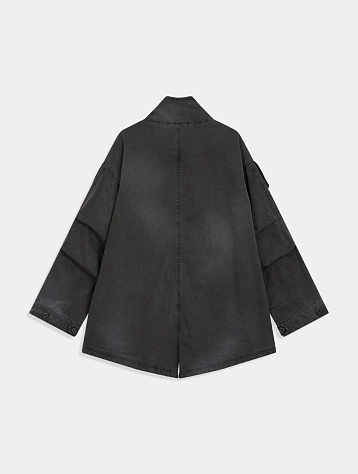 Женская джинсовая куртка OPEN YY Cargo Pocket Field Charcoal