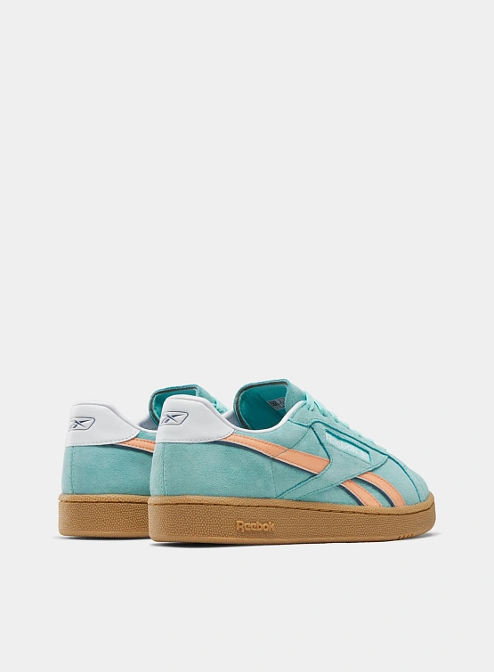Кеды Reebok Club C Grounds UK Ai Aqua/Sunkissed Orange/Gum