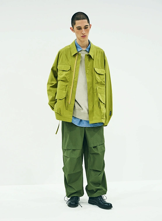 Овершот Uniform Bridge 4pocket Coach Jacket Mustard Green