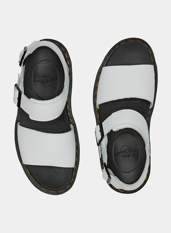 Сандалии Dr. Martens Voss Hydro Leather Strap White