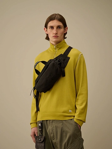 Сумка C.P. Company Plain Paper Touch Waistbag Black