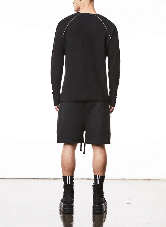 Лонгслив thom/krom M TS 833 Black