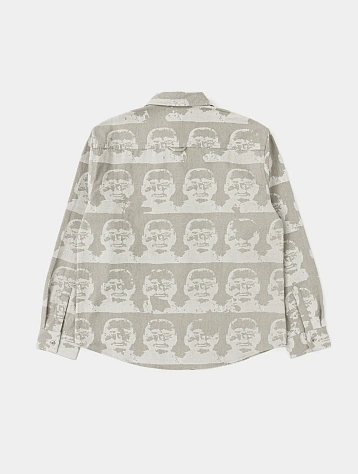 Рубашка Heresy Stone Head Shirt Green