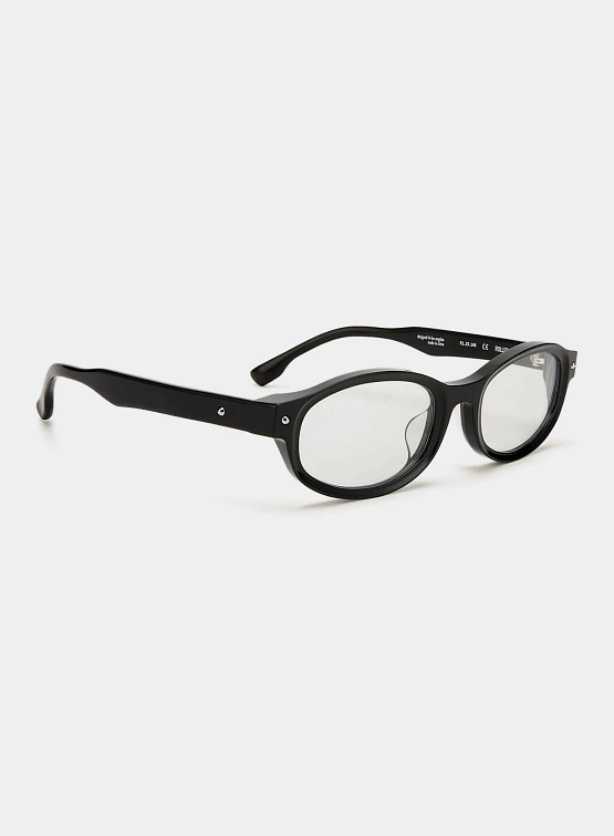 Очки Bonnie Clyde Roller Coaster Black & Clear Lens