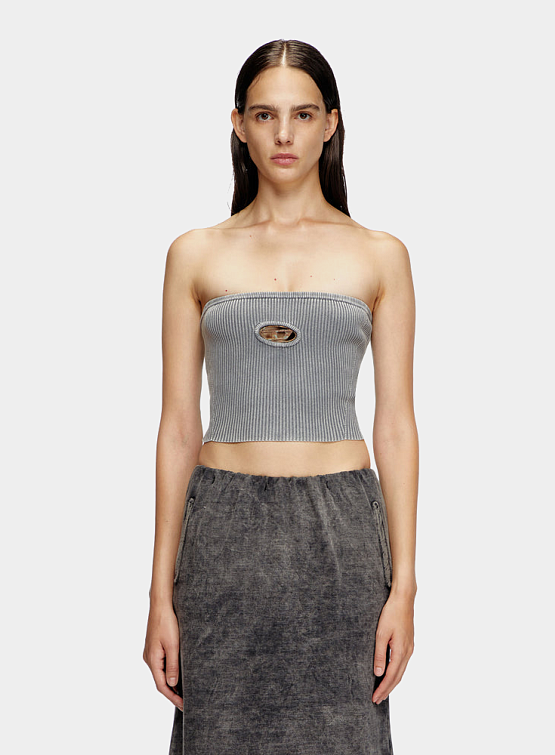 Женский Топ Diesel M-Clarksviller-R Maglia Grey