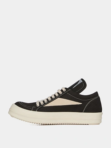 Кеды RICK OWENS DRKSHDW Vintage Sneaks Black/Milk/Milk