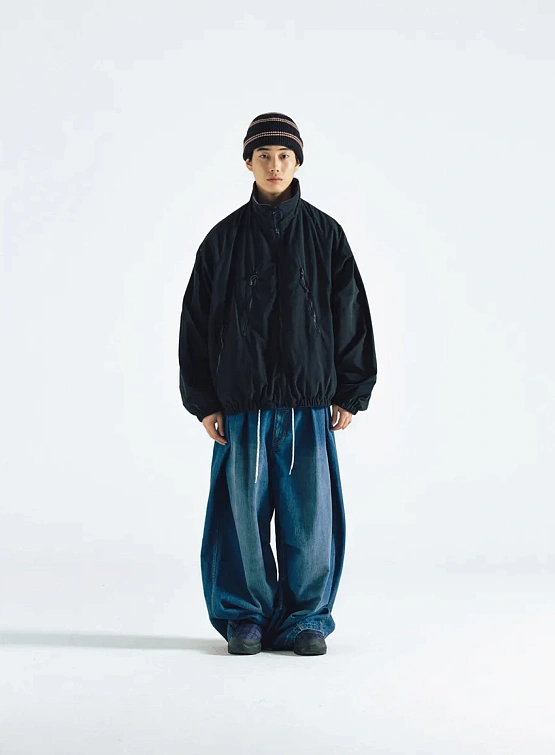 Двусторонняя флисовая куртка ANGLAN Reversible Hiker Purple/Black