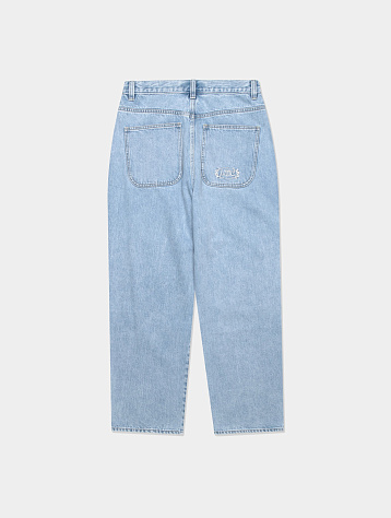 Джинсы LMC Double Knee Denim Pants Light Blue