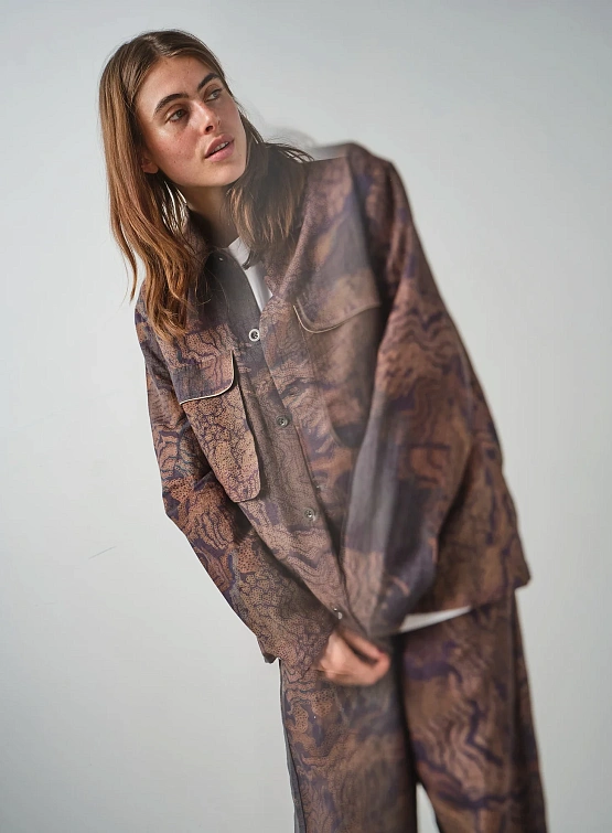 Овершот ACMH x MARCUS JAMES Pocket Black Navy Taupe