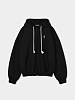 Худи ANGLAN x ESEELMI Damage Sweat Hoodie Black