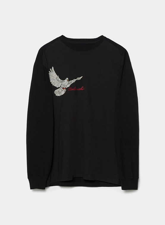 Лонгслив MAHARISHI 5316 Peace Mount Maha Black