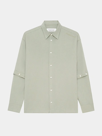 Рубашка Études Buttoned Sleeve Shirt Sage