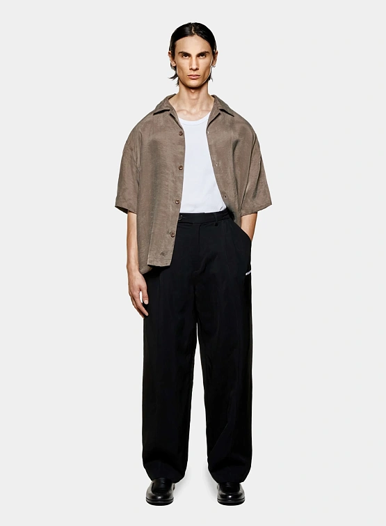 Рубашка MKI MIYUKI ZOKU Sandwash Cupro Vacation Brown