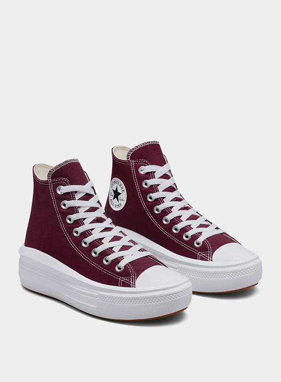 Женские кеды Converse Chuck Taylor AS Platform High Beetroot