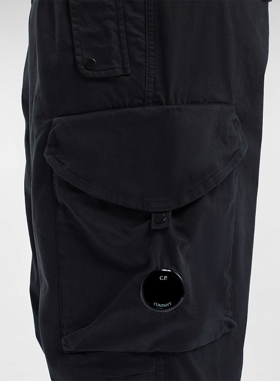 Брюки C.P. Company Stretch Sateen Loose Black