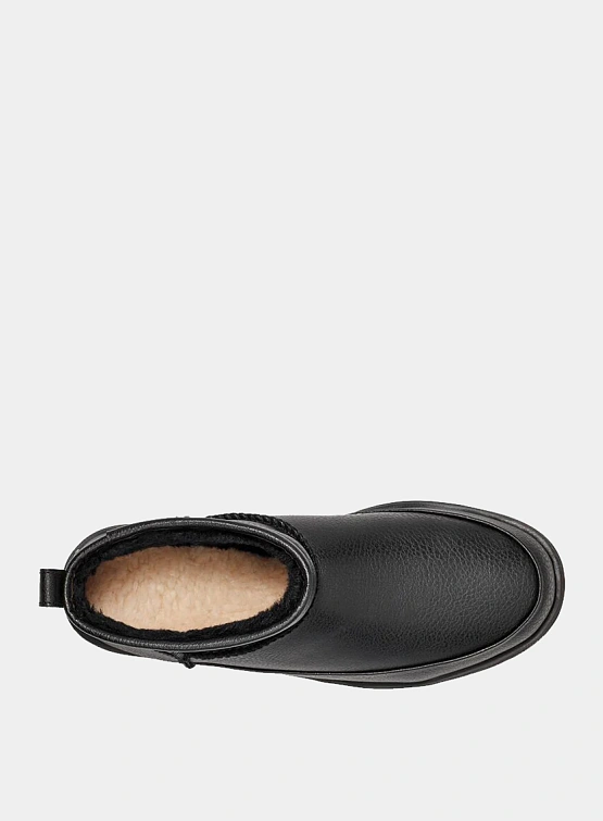 Полусапоги UGG Classic Ultra Mini Leather Black