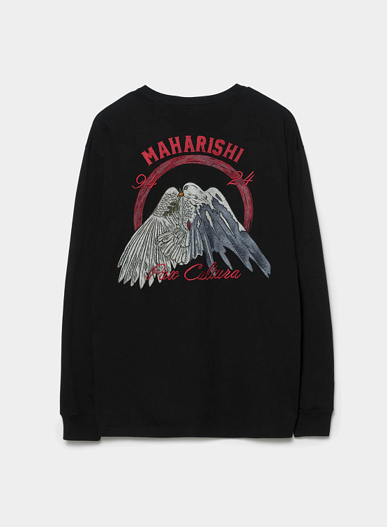 Лонгслив MAHARISHI 5316 Peace Mount Maha Black