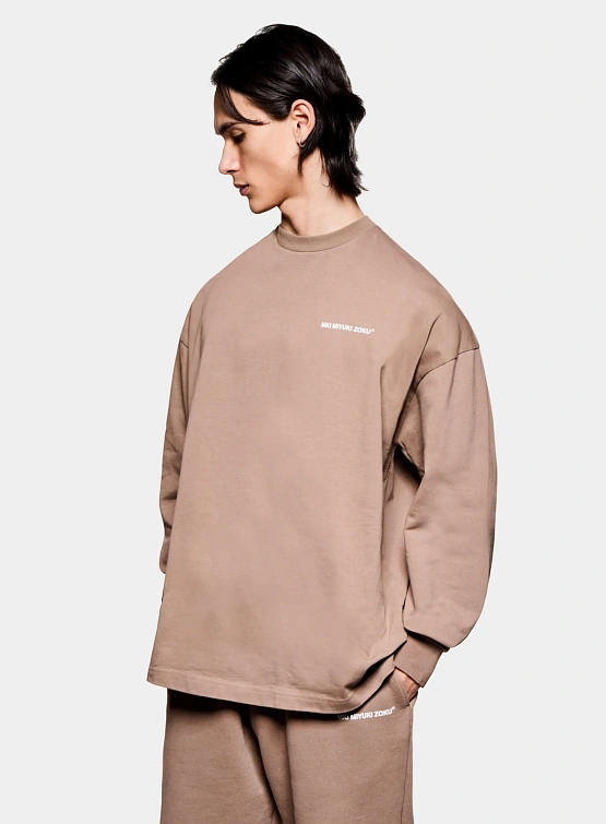 Лонгслив MKI MIYUKI ZOKU Uniform L/S Mushroom