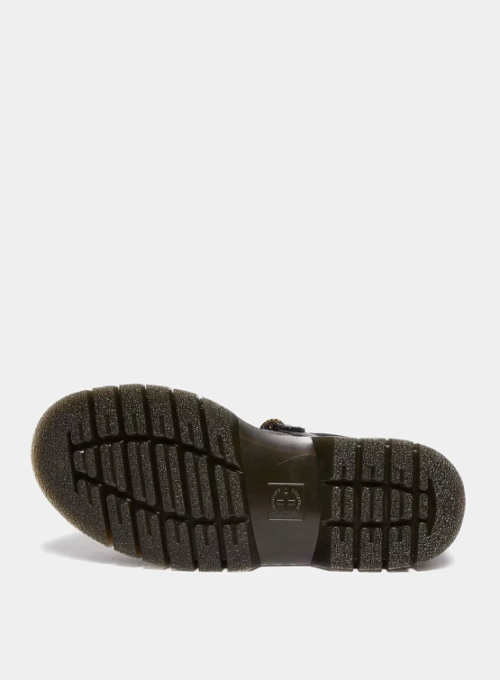 Ботинки Dr. Martens Woodard Grizzly Leather Low Casual Black