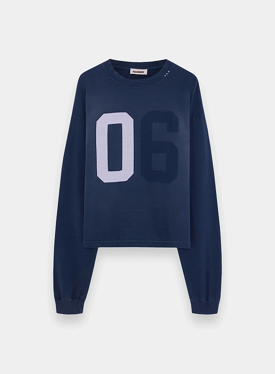 Лонгслив ALCHEMIST Zayn Long Sleeve T-Shirt Dark Navy