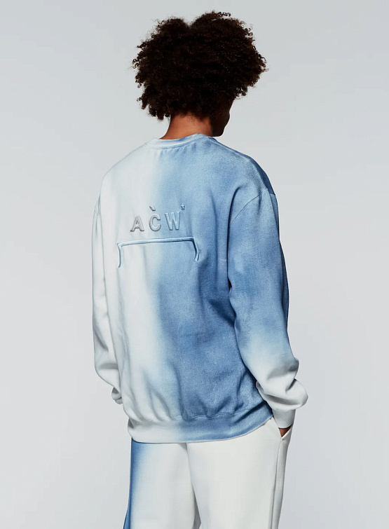 Свитшот A-COLD-WALL* Gradient Crewneck Volt Blue