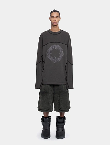 Шорты ARNODEFRANCE Rave Cargo Washed Black