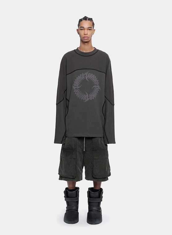 Шорты ARNODEFRANCE Rave Cargo Washed Black