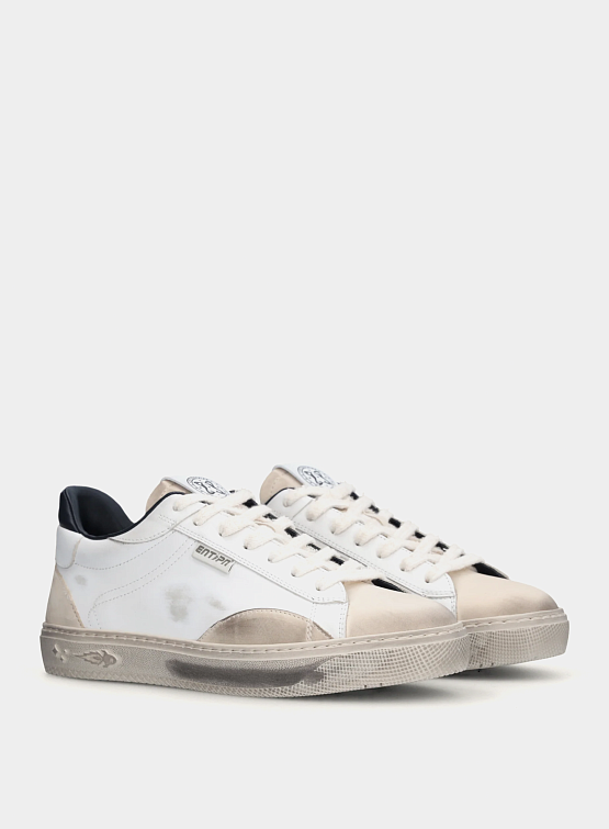 Кеды Enterprise Japan Ej Jupiter Tag Vintage White/Dark Blue