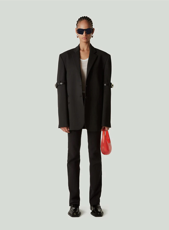 Женский пиджак Coperni Hybrid Oversized Tailored Jacket Black