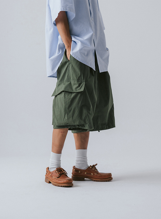 Шорты ANGLAN Field Wide Cargo Half Pants Khaki