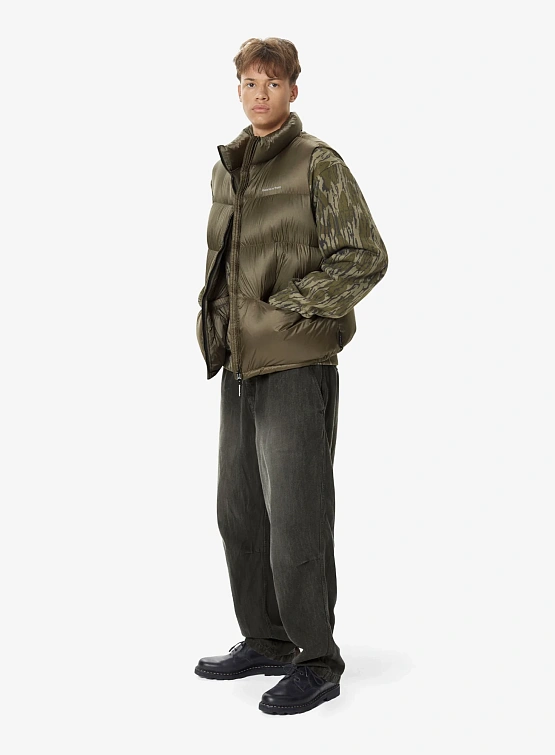 Жилет thisisneverthat Pertex T Down Vest Olive