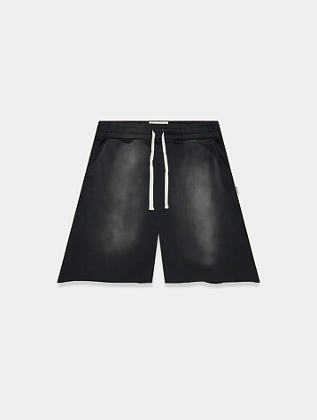 Шорты RETERNITY Unfinished Cotton Washed Black