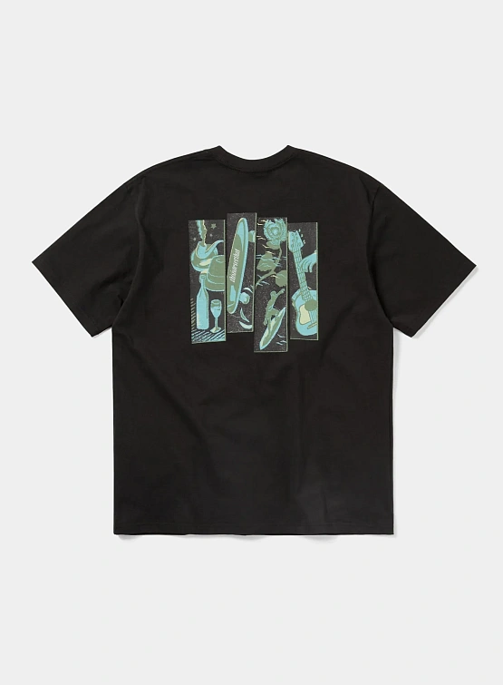 Футболка thisisneverthat 4 Panels Tee Off Black