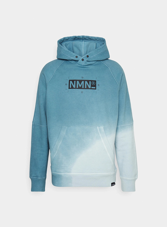 Худи NemeN Obehand Dipdyed Hoody Mallard Blu