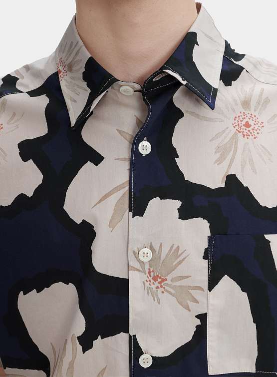 Рубашка A.P.C. Ross Dark Navy