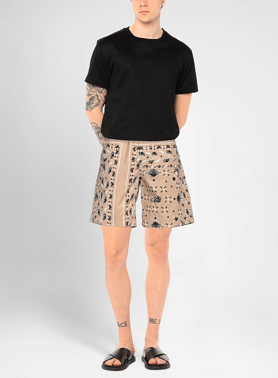 Шорты MSGM Underwater Rave Sand