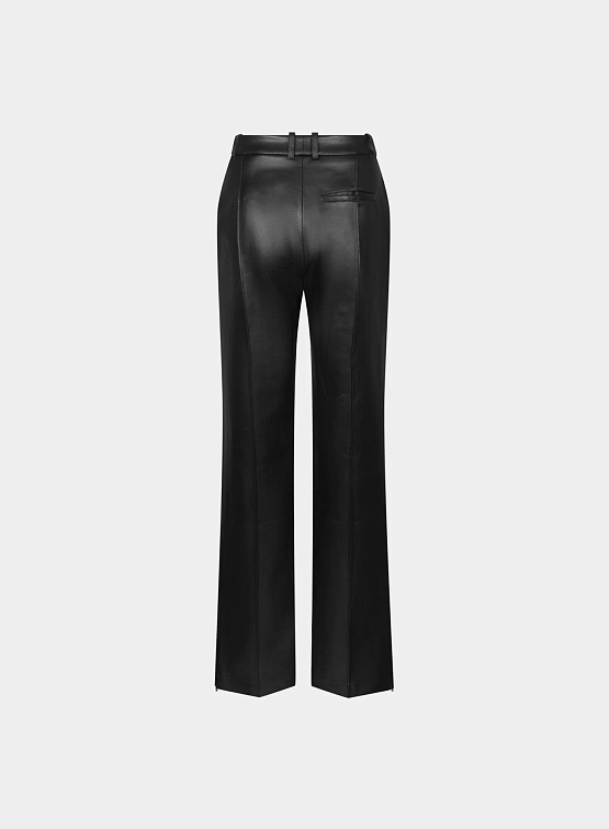Женские брюки Han Kjøbenhavn Faux Leather Trousers Black