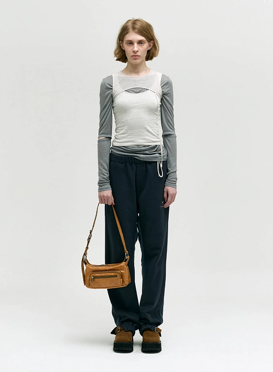 Женская сумка MARGESHERWOOD Outpocket Hobo Mini Soft Camel