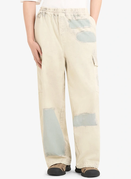 Брюки Études Loose Cargo Ripstop Sage