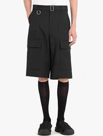 Шорты Études Wool Suit Shorts Black