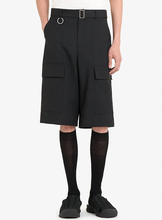 Шорты Études Wool Suit Shorts Black