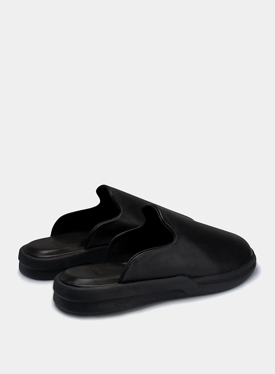 Сабо LUSSO CLOUD Pelli Smooth Leather - Jet Black / Matte