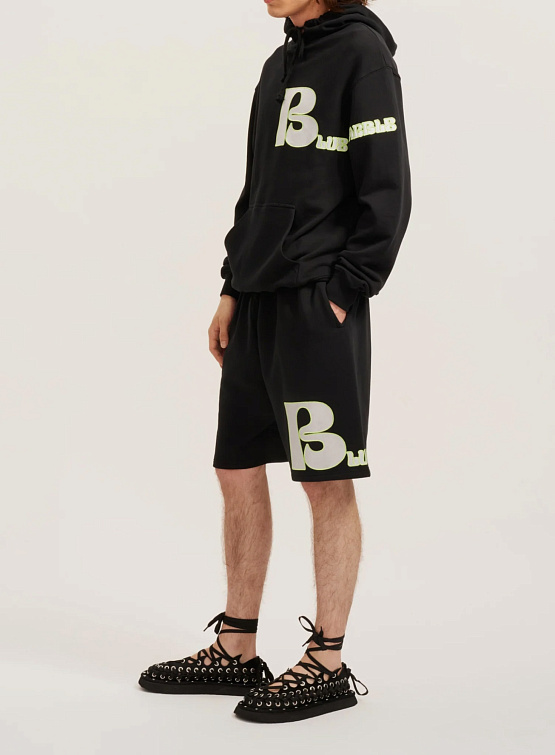 Худи Bluemarble Embroidery Hoodie Black