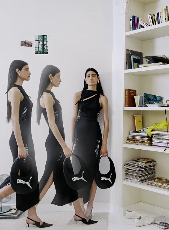 Женское платье Coperni x Puma Dress Black