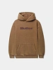 Худи Butter Goods Nylon Logo Applique Brown
