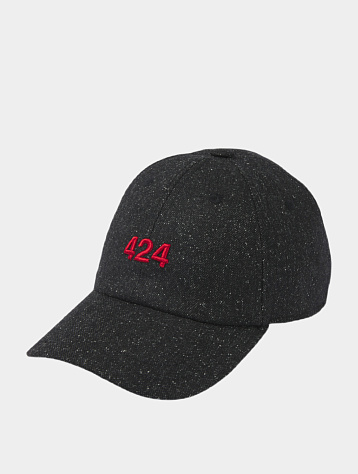 Кепка 424 Wool Black
