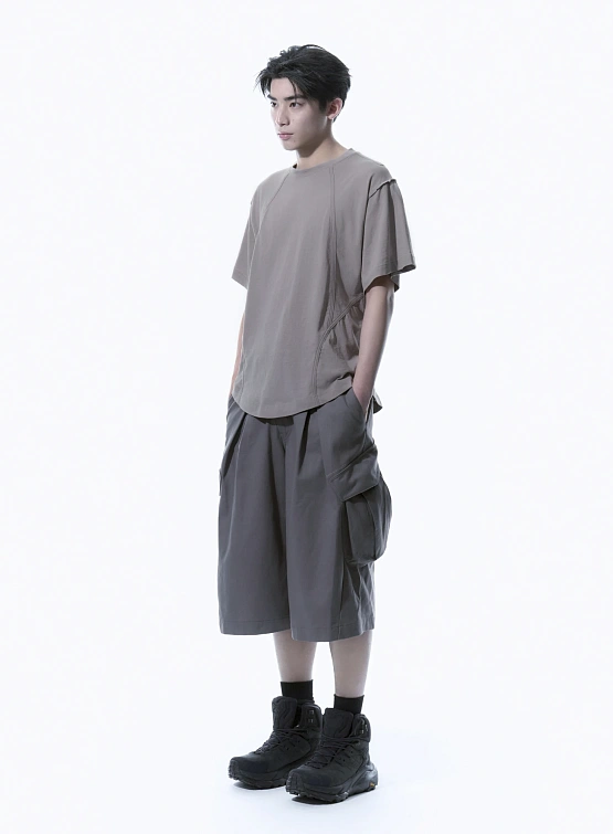 Шорты SAN SAN GEAR Capri Pants Purple Grey