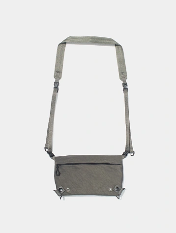 Сумка F/CE. Textured Twill Drawstring Sacoche Charcoal