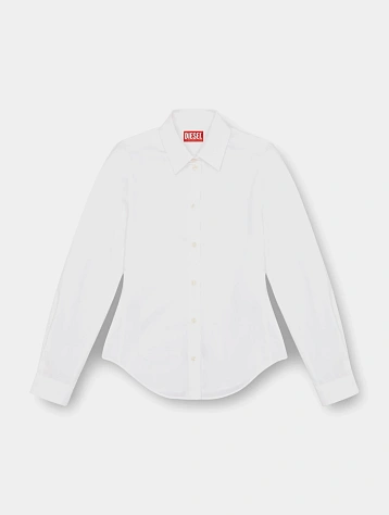 Женская рубашка Diesel C-Gisel-P1 Camicia White