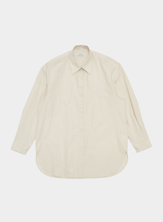 Женская рубашка AMOMENTO Oversized Shirt Light Beige